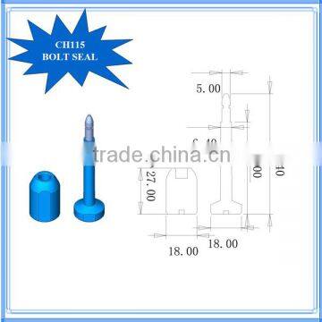 CH115 tamper evident security shipping bolt seal