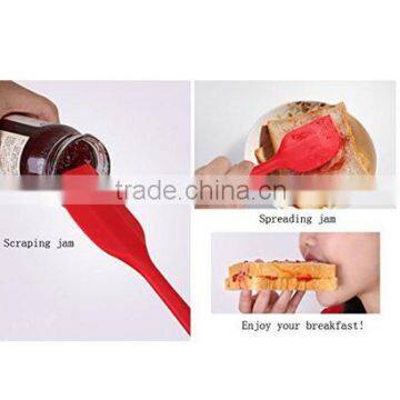 Heat Resistant Food Grade Approved Silicone Rubber Spatula For Baking photo-4