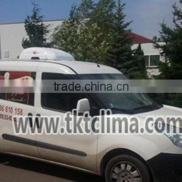 Van refrigeration unit for frozen fish temperature -20C