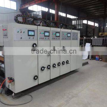 Corrugated Carton Box Flexo Printing Slotting Rotary Die-cutting Machine