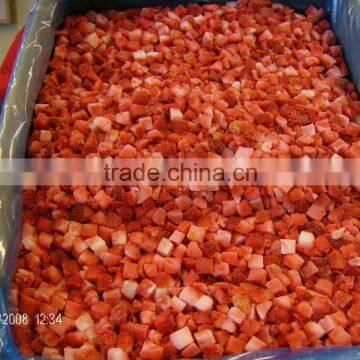 IQF frozen Strawberry dice,slice and paste with best quality and hot price