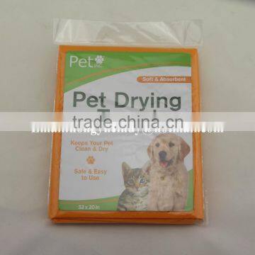 Nonwoven pet drying towels (Keep your pets clean & Dry)