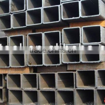 q235 black rectangular pipe with labs in our stock workshop