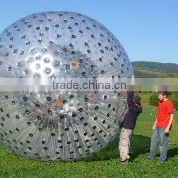 inflatable grass ball/water zorb ball/zorb ball