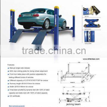 alignment lift four post alignment lift different capacity from 3.5t-8t