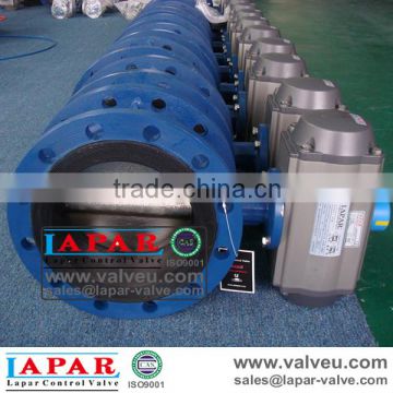 Pneumatic Flanged Butterfly Valve for water treatment