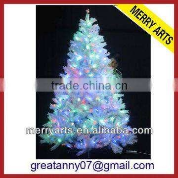 most popular products china 4ft (120CM) outdoor white metal led lighted spiral rope christmas trees