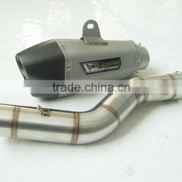 Dual Outlet Slip-On Exhaust System With mid pipe For YAMAHA R1