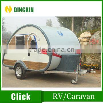 Low price off road travel trailer caravan, RV