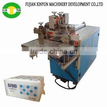 semi automatic facial tissue packing machine price face paper packaging machine