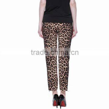 Women Sexy Leopard Pattern All Seasons Casual Skinny Leggings Tight Pants OEM Type Supplier From Guangzhou Factory photo-2