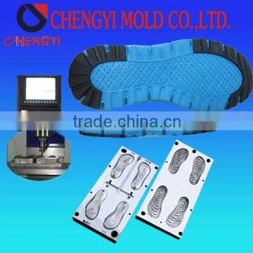 jinjiang eva shoe sole plastic mold making