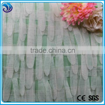 polyester fabric price per meter embroidery on chiffion fabric for skirts