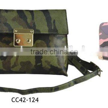 Modern style printing crossbody bag , lady mini crossbody bag ,army bag CC42-124