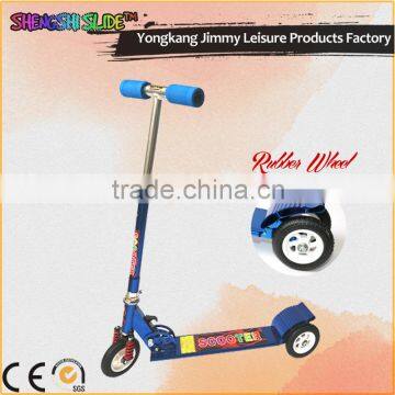 Rubber Wheel Aluminum Kick Scooter For Kid and Adult