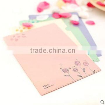 XG-5002 A5 file folder plastic file folder cover office stationery file folder