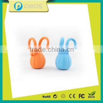 Wholesale Low Price Silicon Cartoon Mini Stereo Music Outdoor Portable Rechargeable Bluetooth Speaker