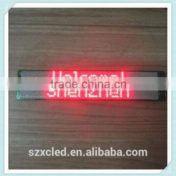 16x80 IR remote led advertising display