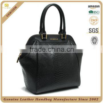 CSS1422-001 Top Grade Snake Print Leather Bag Fashion Woman Bags Leather 2015 Hot Selling Handbag Customized Design