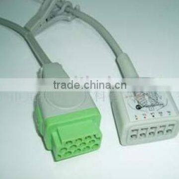 Marquette 5-pin ECG cable