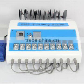 2014 hot sale electric muscle stimulator ems slimming beauty machine in guangzhou zinuo