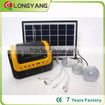 2016 new style portable solar led light 5w solar panel 5 W led bulb