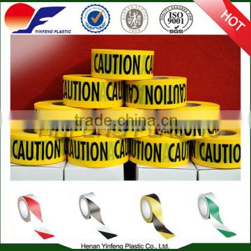 plastic high quality red/white warning tape