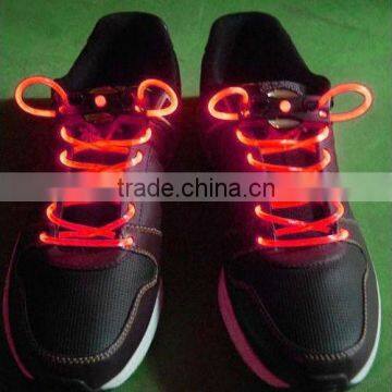 2013 newest design silicone LED shoelace