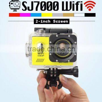 12M 2.0 Inch SJ7000 170 Degree Wide Angle with Built-in WIFI Waterproof 30M 30fps 1080P Camera