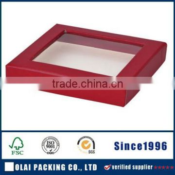 hot sale red elegant chocolate box wholesale