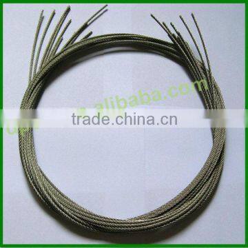 hot sale 316L SS stainless stell cable