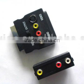 High quality scart adaptor/ scart plug