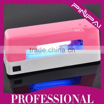 9W Pink UV Curing Lamp UV Gel Dryer Light Bulb KT-808