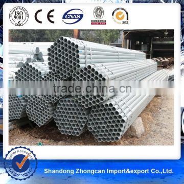 22mm Diameter Hot Dip Galvanized Quality Welded Steel Pipe