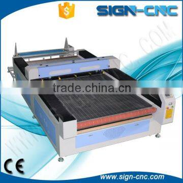 SIGN-1630 CO2 cnc laser machine for fabric cutting