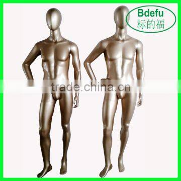 Gold copper NC paint men mannequin display                        
                                                Quality Choice