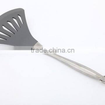 Good design stainless steel handle silicone turner