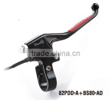 Electric brake lever with power cut switch