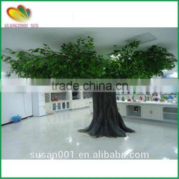 Wholesale artificial big tree fiberglass artificial ficus tree large outdoor & outdoor decor artificial ficus tree