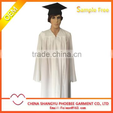 Wholesale High Quality Adult Matte White Graduation Elasticband