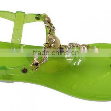 PVC lady Jelly sandal jelly shoes