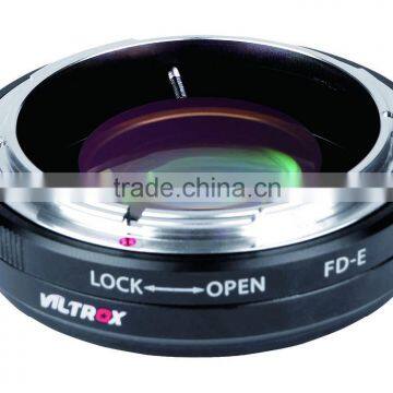 Viltrox lens mount adapter with lens FD-E