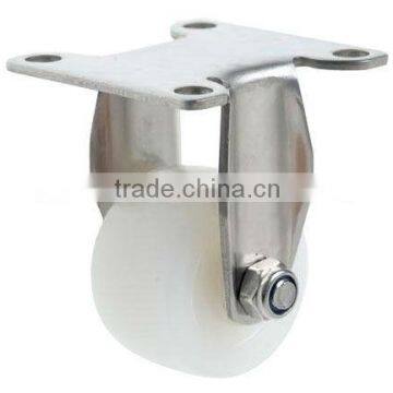 STAINLESS NYLON 6 CASTER - RIGID (GS-5998H-01)