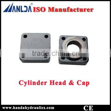 High Pressure Ductile Cast Iron Bore 125mm Hydraulic Cylinder Cap photo-1