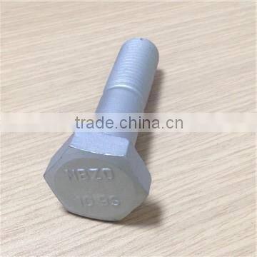 high quality hex bolts hot dip galvanizing grade 8.8