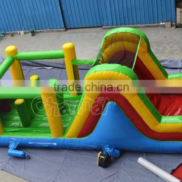 inflatable jumping bouncer obstacle course