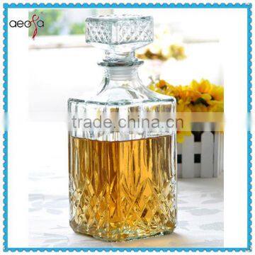 glass decanter with lids decanters for whiskey