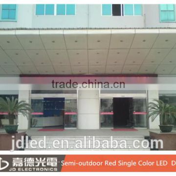 China Electronics Outdoor P10 Red/R LED Display/Board video xxx japan