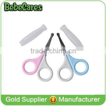 Mini stainless steel baby safety scissors