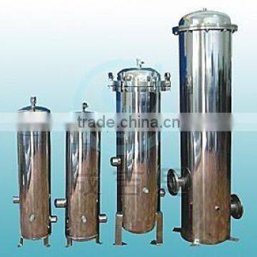sand filter with filter cartridge for agricultural equipment